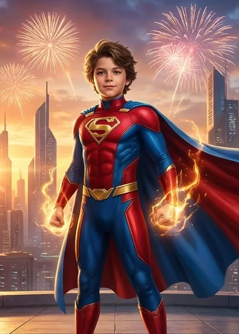 Superhero Transformation